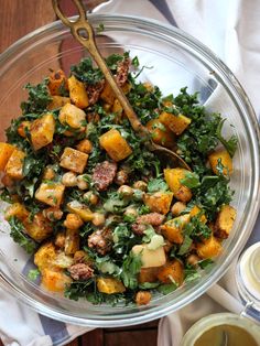 Kale Salad with Butt