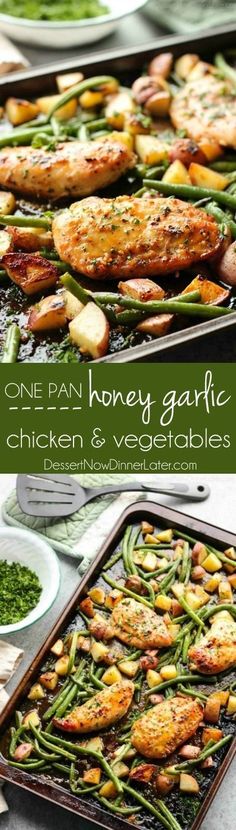 One Sheet Pan Honey 