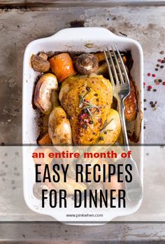 An entire month of e