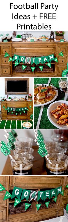 Football party ideas
