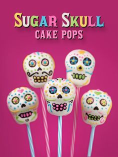 Sugar Skull Cake Pop