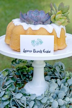 Lemon Bundt cake - s