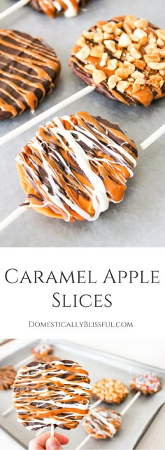 Caramel Apple Slices