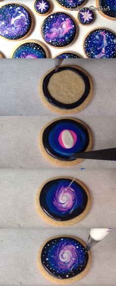 These galaxy cookies