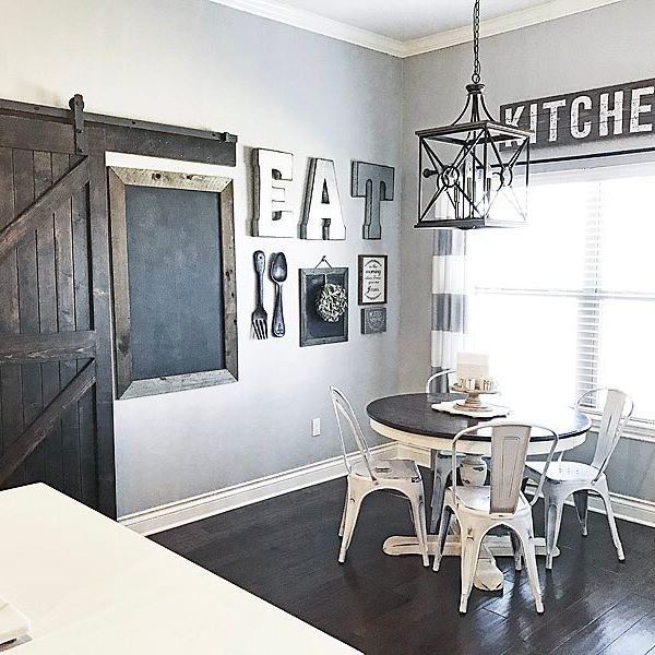 Our dining room styled with Farmhouse touches is up onhellip