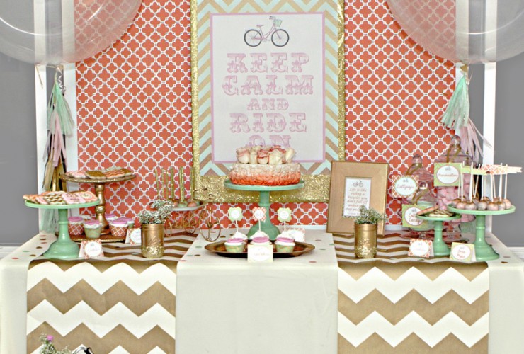 Vintage Bicycle Party Lilly’s 9th Birthday