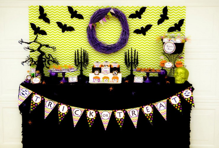 Last Minute Halloween Party Ideas + FREE Printables