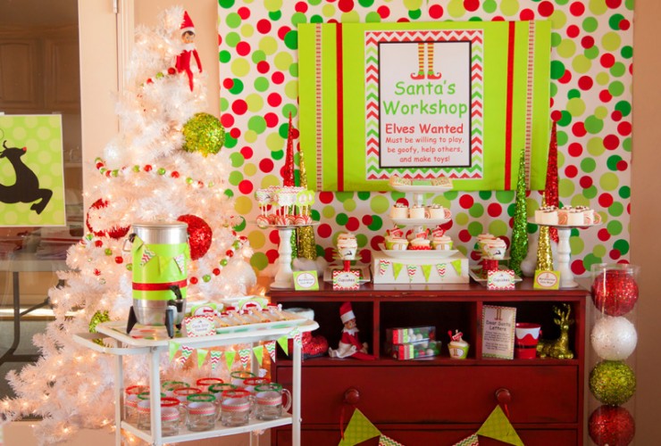 Santa’s Workshop Party – Elf On The Shelf Ideas