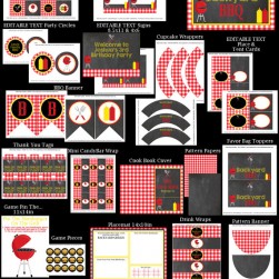 Backyard BBQ Party Package Brintables