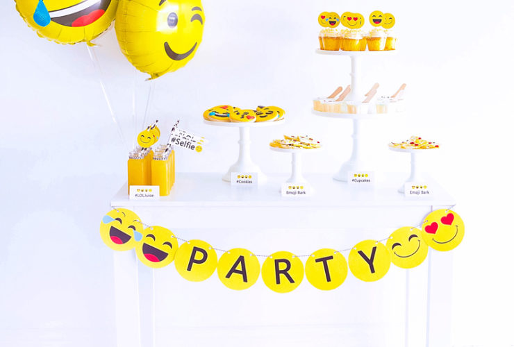 Emoji Party + FREE Emoji Printables