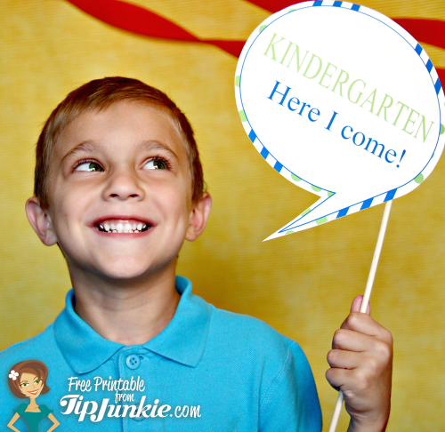  first day of school photo props