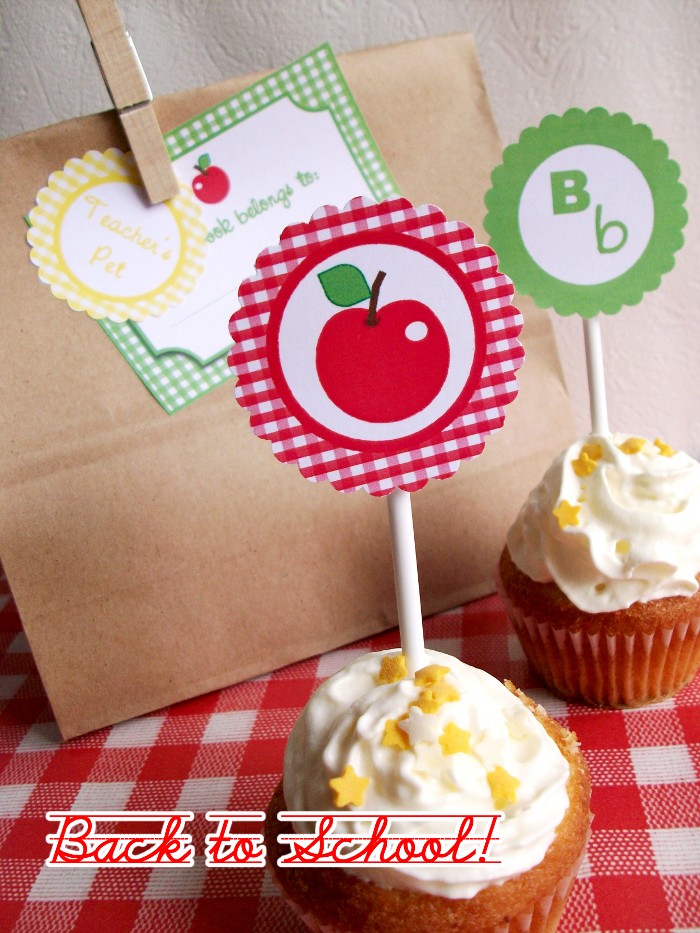 Back to school party printables