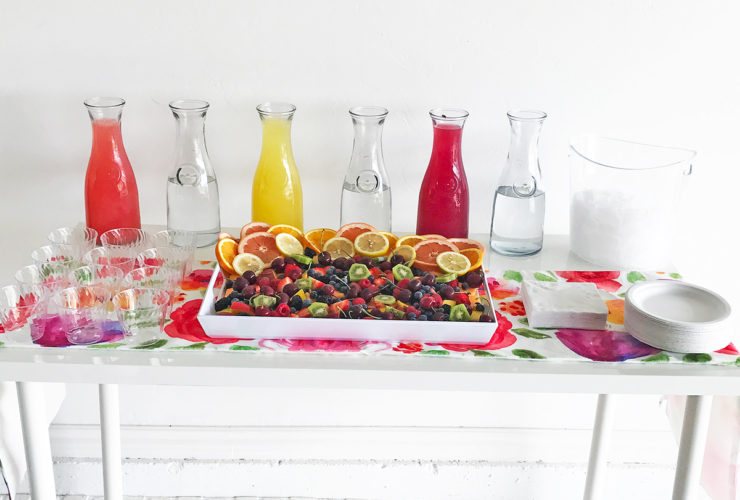 Cocktail Bar + Summer Cocktail Recipes